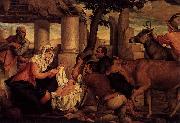 Jacopo Bassano The Adoration of the Shepherds china oil painting artist